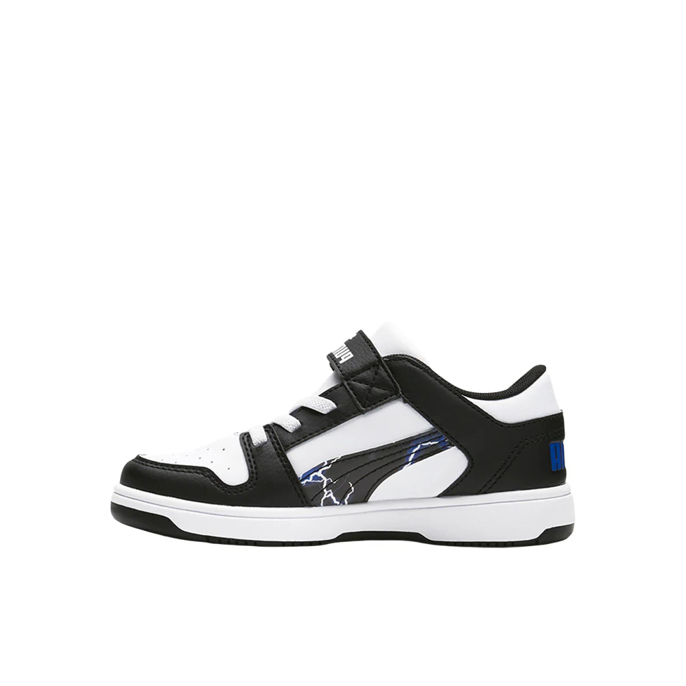 Rebound Layup Lo Heat Lightning High Top Sneakers (Little Kid) - Image 3