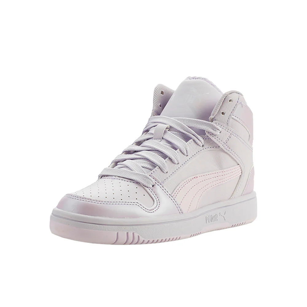 Rebound Layup Pearl High Top Sneakers (Big Kid) - Image 2