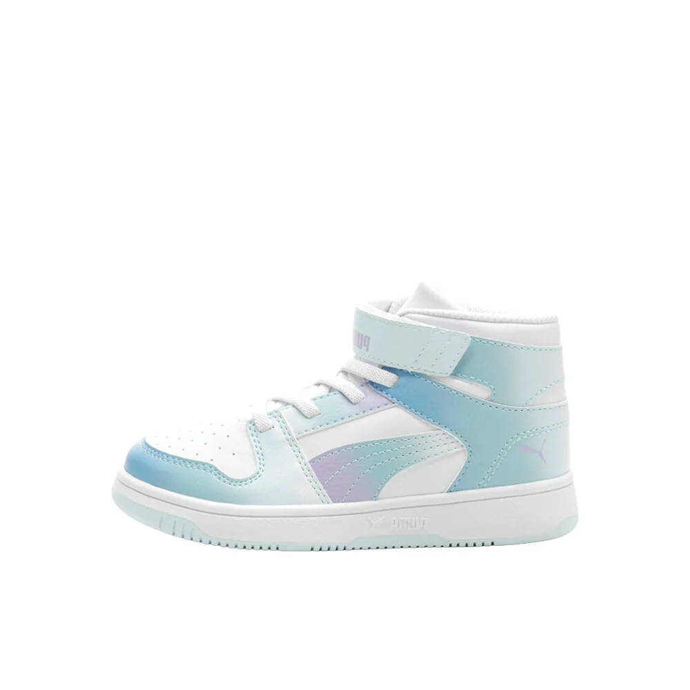 Rebound Layup SL Euphoria High Top Sneakers (Little Kid) - Image 3