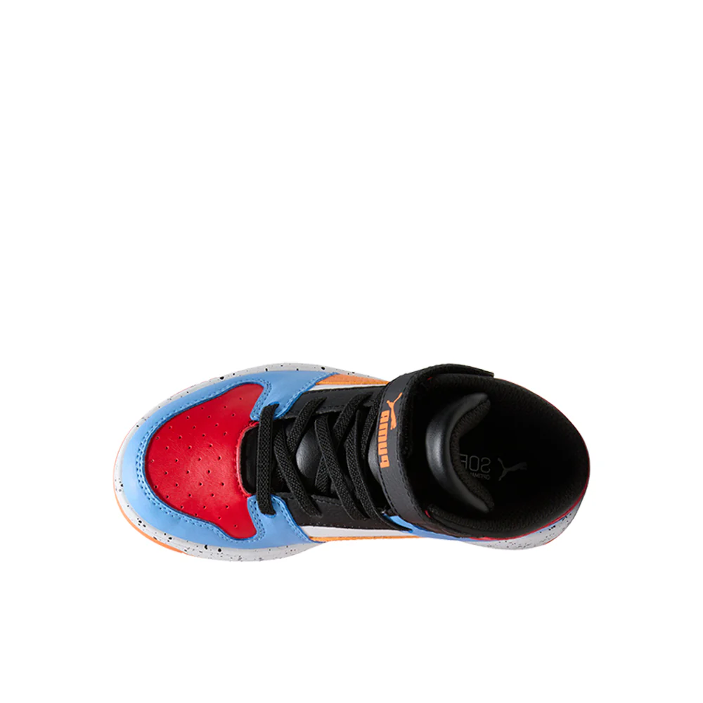 Rebound Layup SL Light Speckle Slip On Sneakers (Little Kid) - Image 4