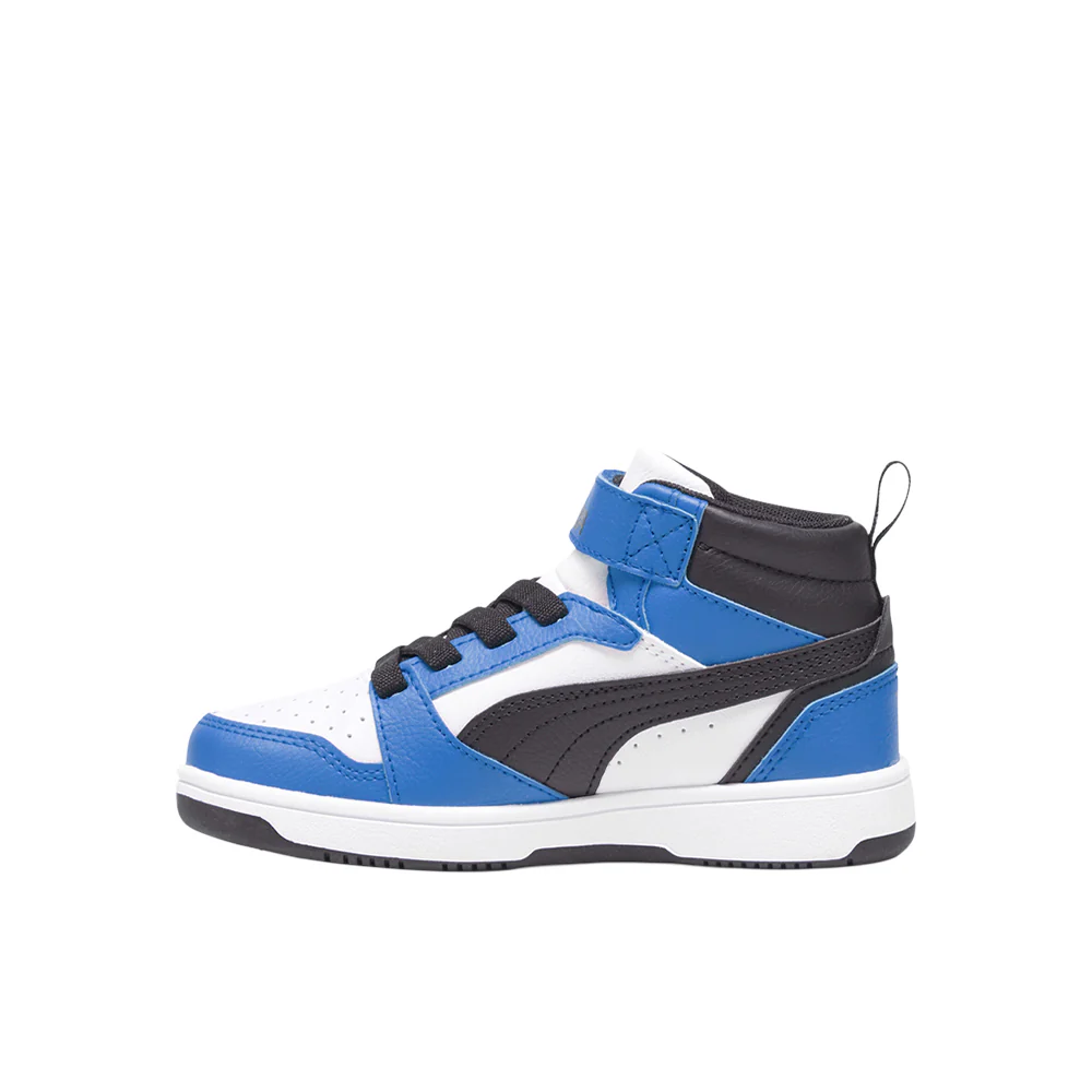 Rebound V6 Mid High Top Sneakers (Little Kid) - Image 3