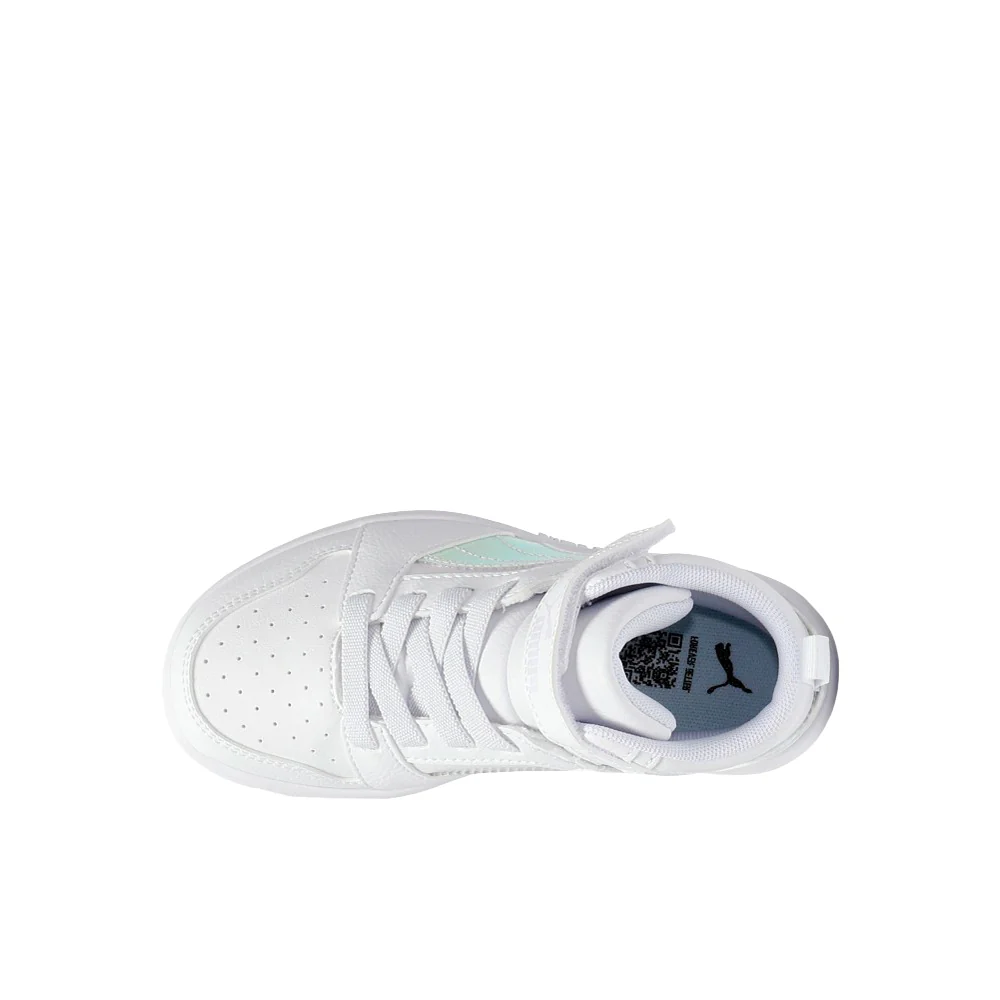 Rebound V6 Mid Shine Slip On Sneakers (Little Kid) - Image 4