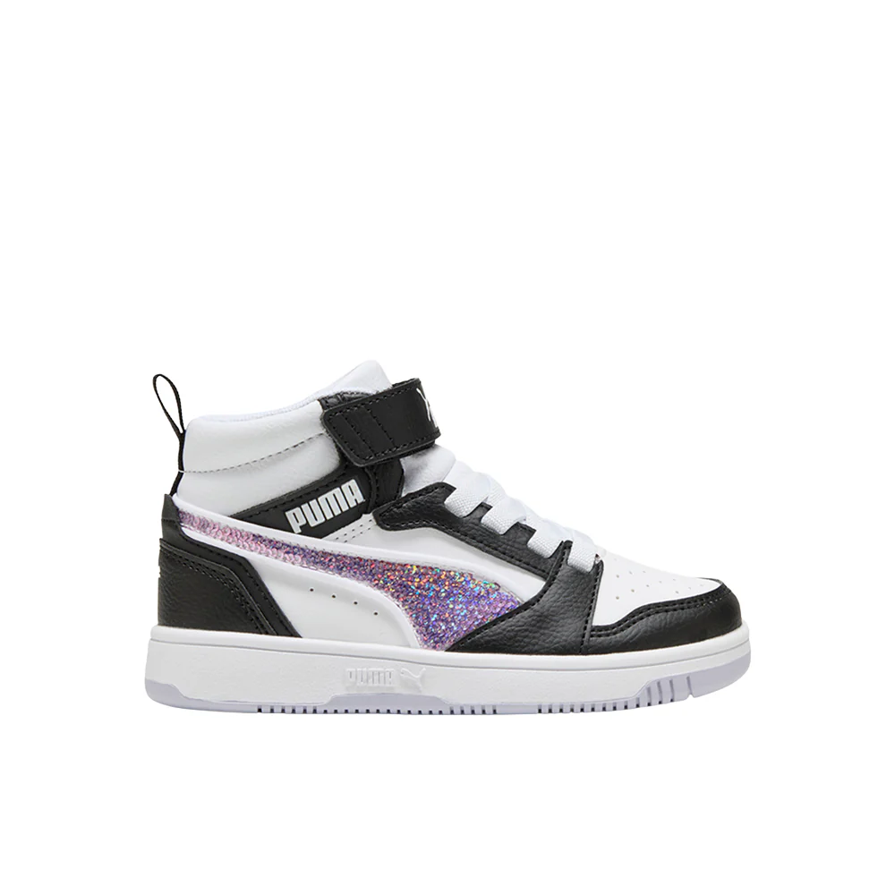 Rebound V6 Mid Top Sequins Slip On Sneakers (Little Kid)