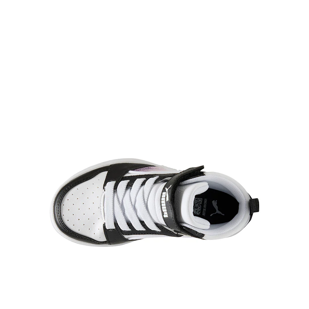 Rebound V6 Mid Top Sequins Slip On Sneakers (Little Kid) - Image 4