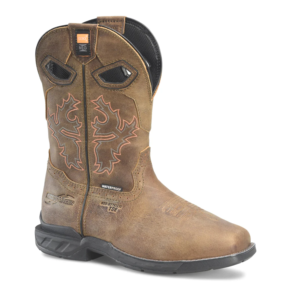 Redeemer 11 Inch Slip Resistant Composite Toe Met Guard Work Boots - Image 2
