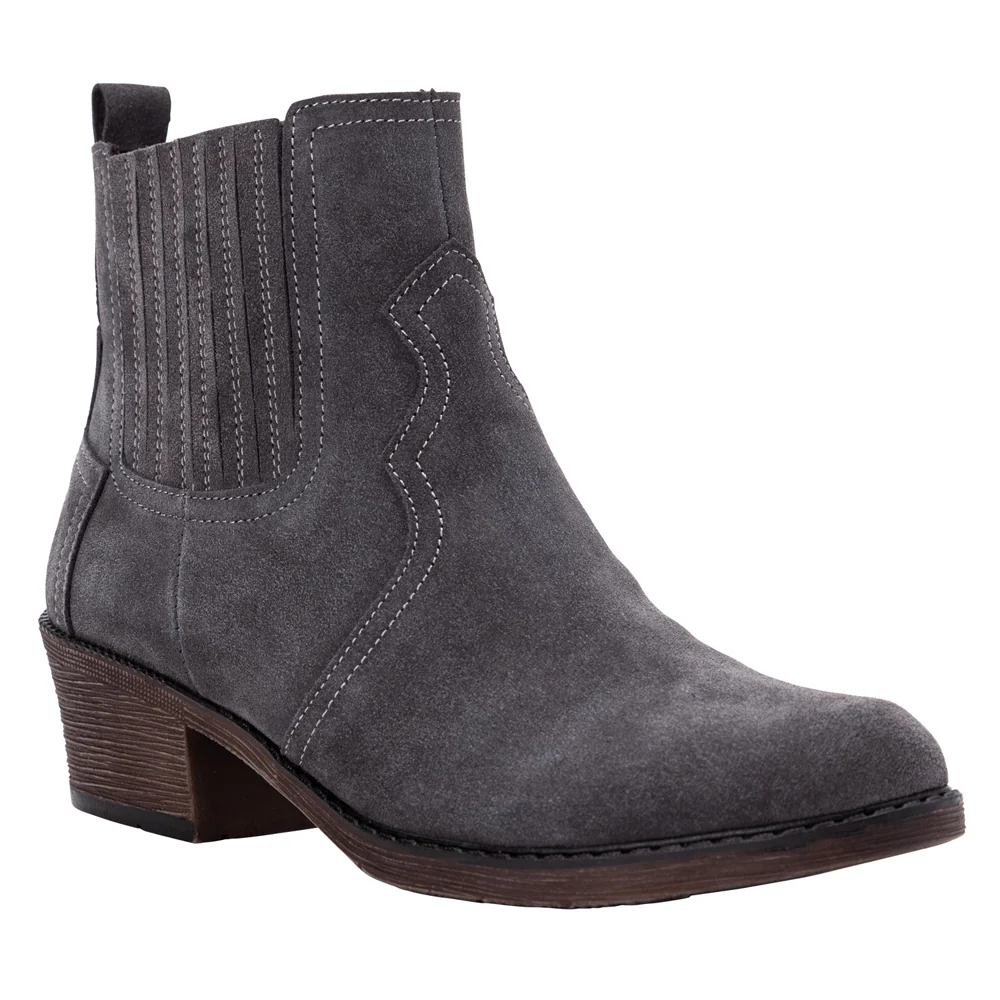 Reese Round Toe Cowboy Booties - Image 2