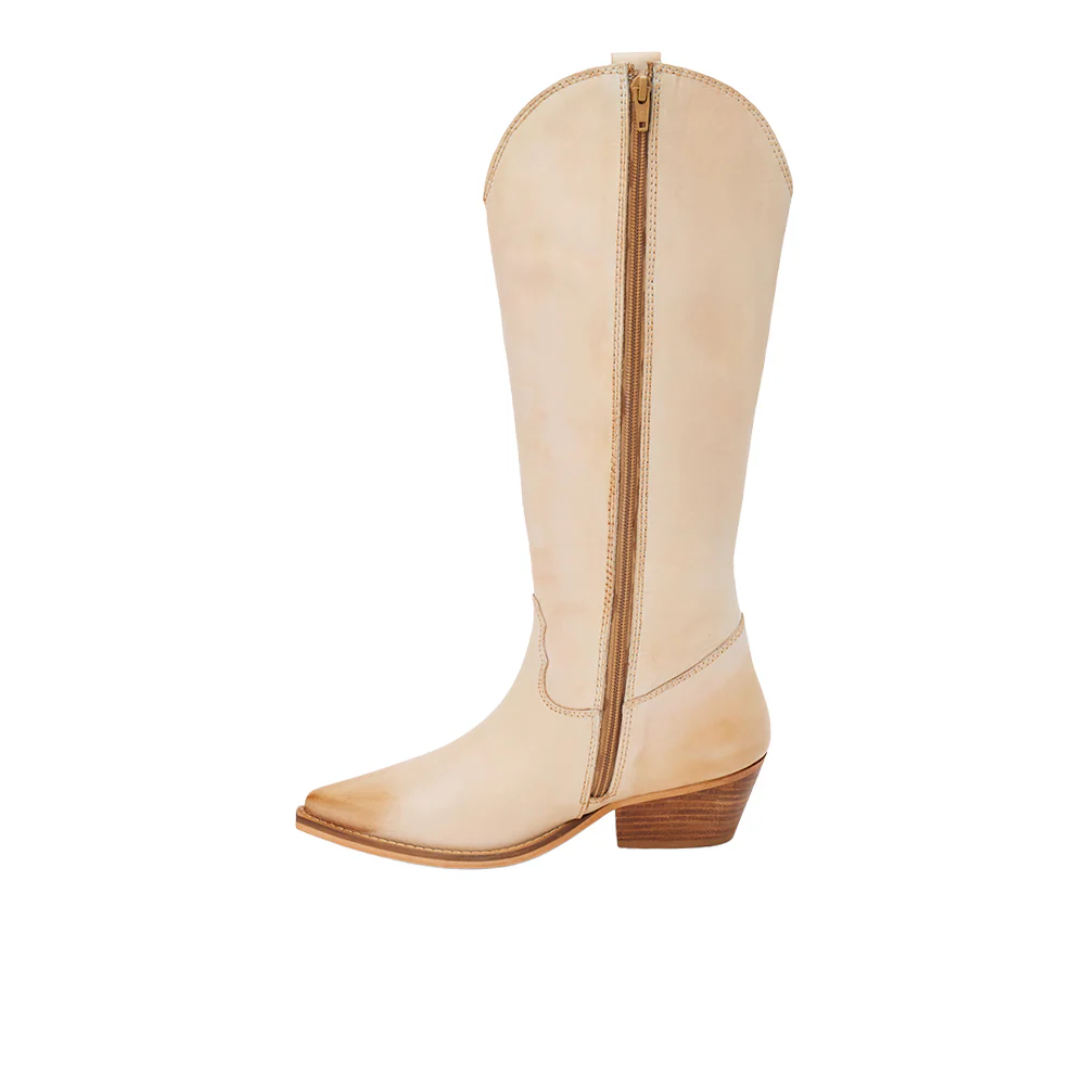 Remington Pointed Toe Zippered Boots - Image 3