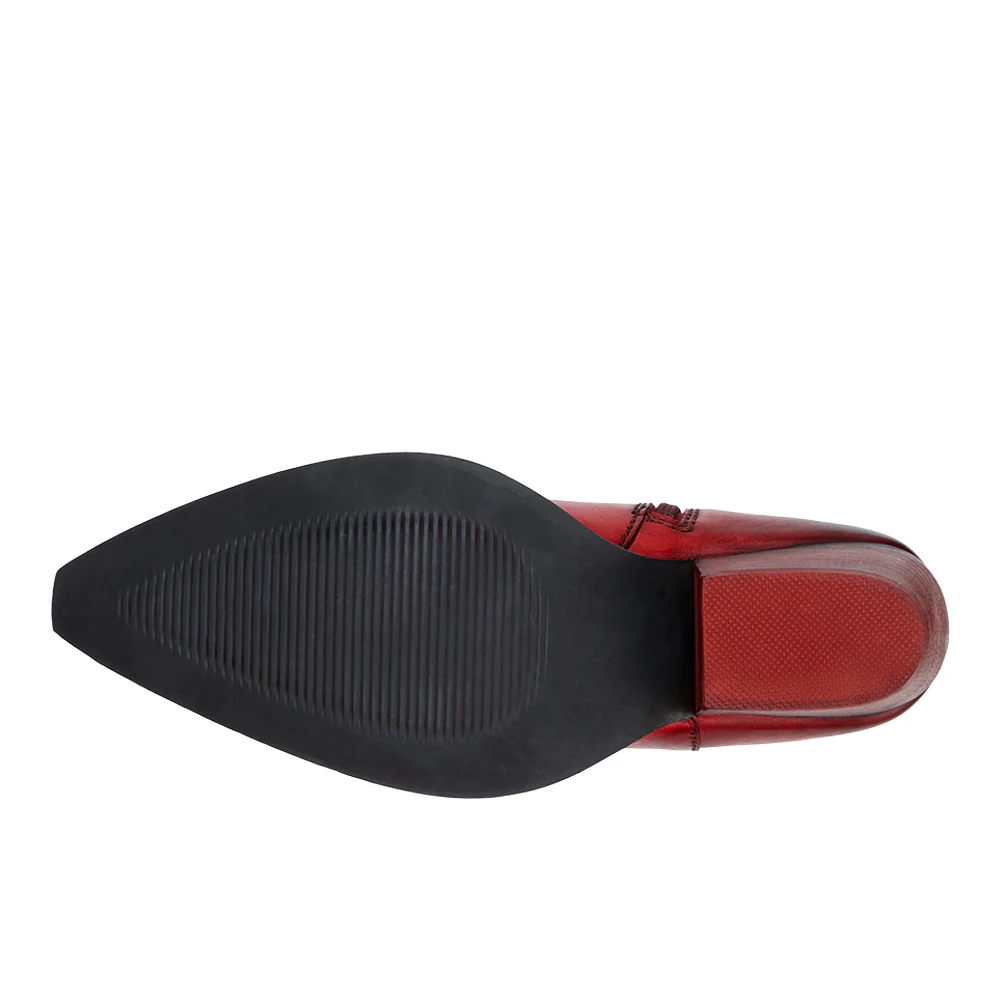 Remington Pointed Toe Zippered Boots - Image 5