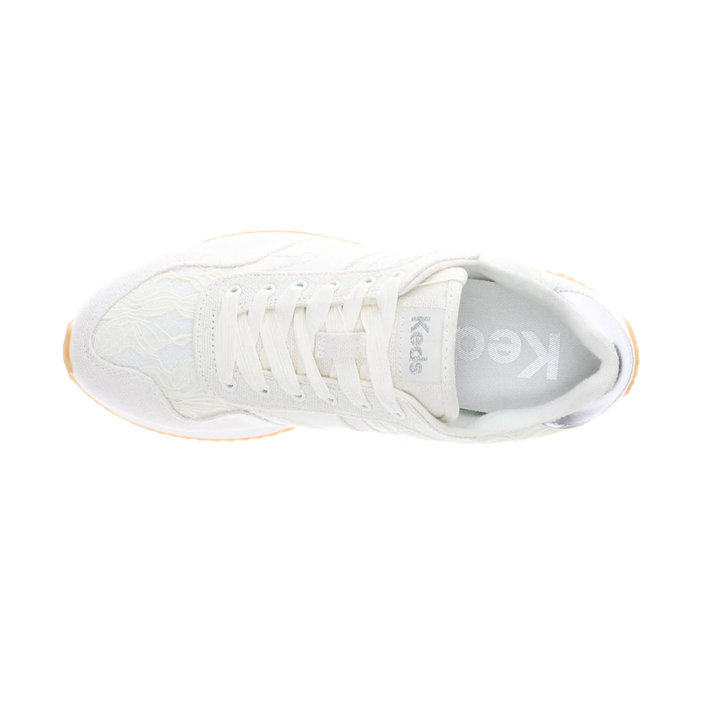 Rena Floral Lace Up Sneakers - Image 4