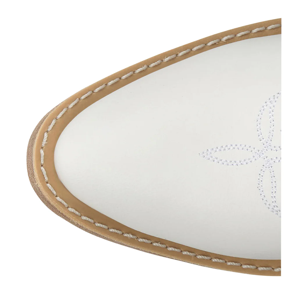 Renie Embroidered Round Toe Pull On Cowboy Boots - Image 4