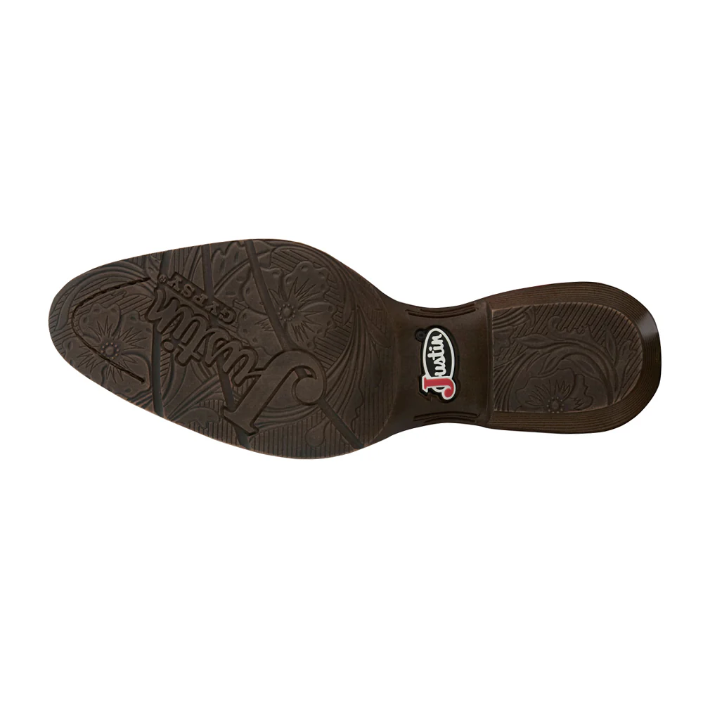 Renie Embroidered Round Toe Pull On Cowboy Boots - Image 5