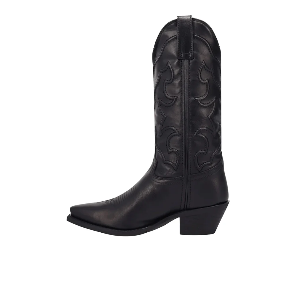 Reva Snip Toe Pull On Cowboy Boots - Image 3