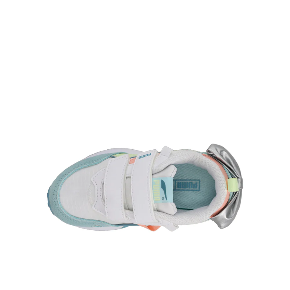 Rider FV Bow Slip On Sneakers (Little Kid) - Image 4
