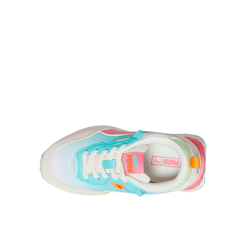 Rider FV Summer Ombre Lace Up Sneakers (Little Kid) - Image 4