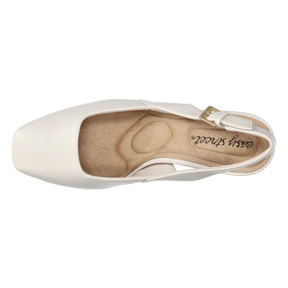 Ritsa Square Toe Slingback Pumps - Image 4