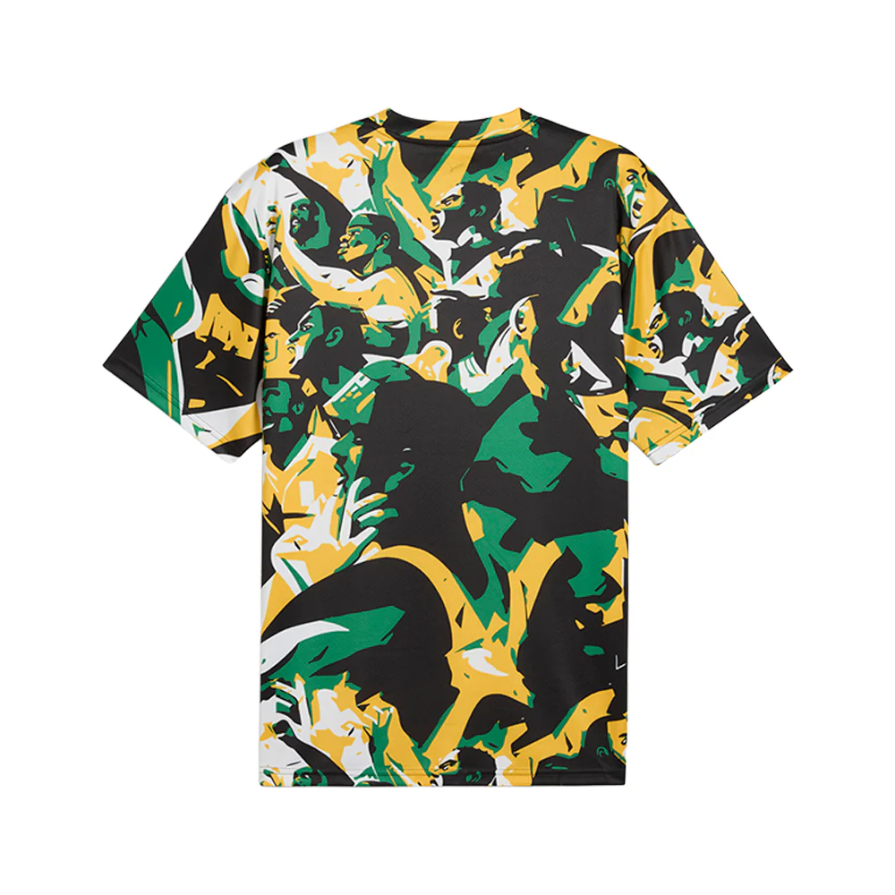 Rival Rage Relaxed Fit Graphic Basketball Crew Neck Short Sleeve T-Shirt - Image 2