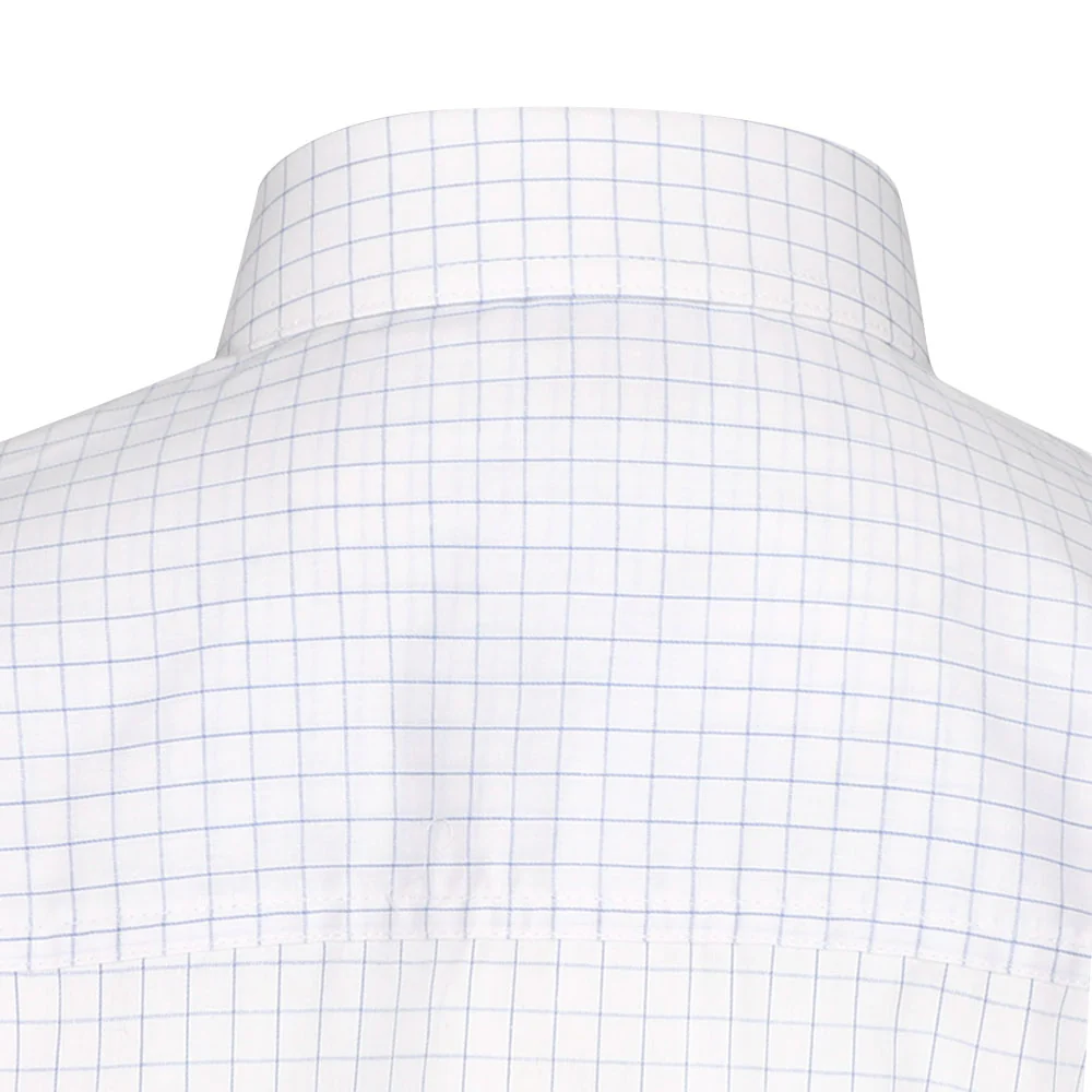 EZCare Woven Collared Long Sleeve Button Up Shirt - Image 4