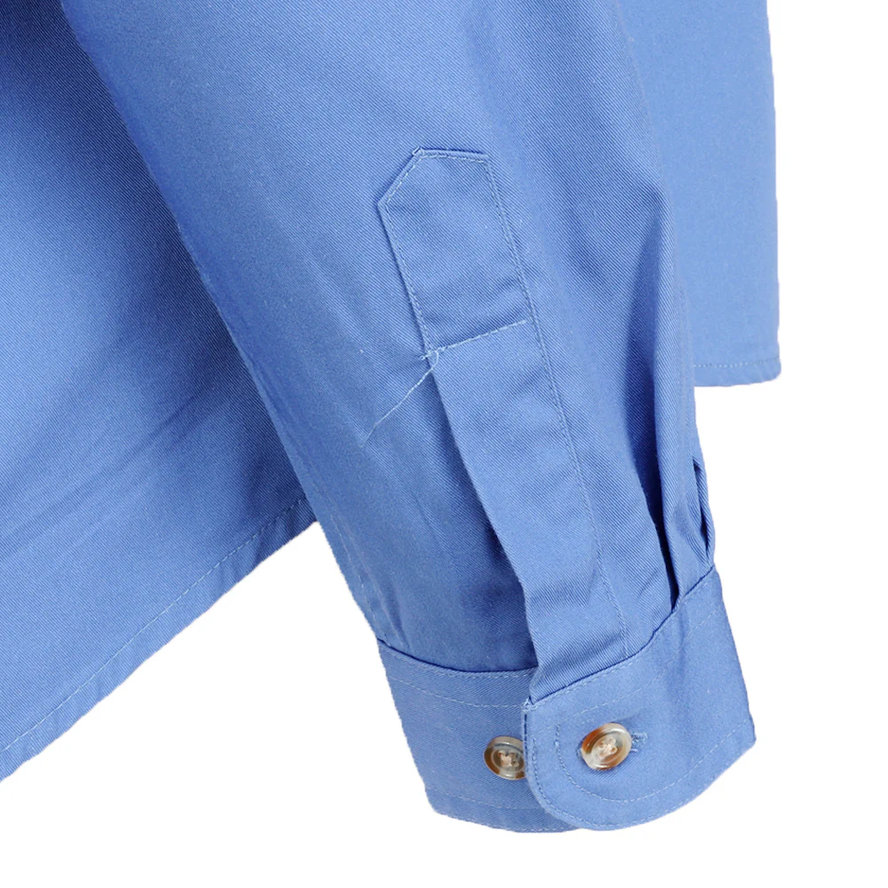 EZCare Woven Long Sleeve Button Up Shirt - Image 5