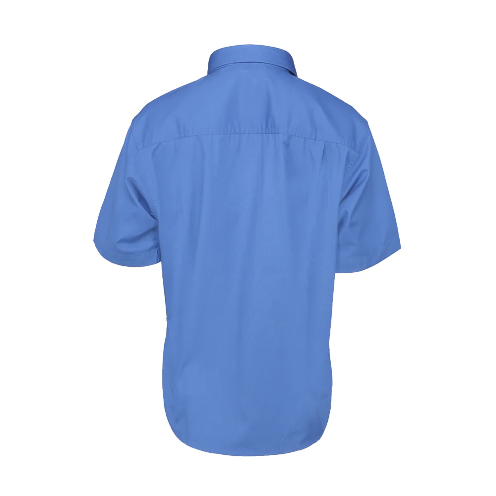 EZCare Woven Short Sleeve Button Up Shirt - Image 2