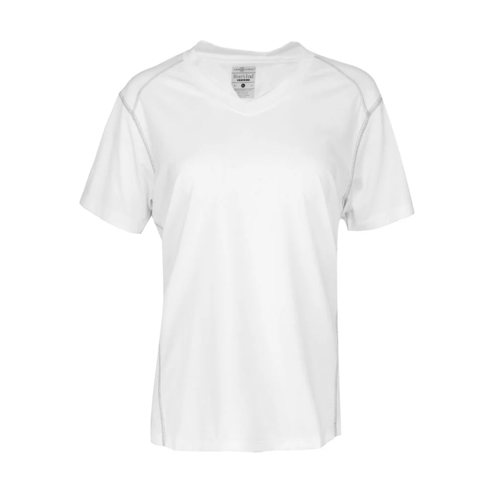 V-Neck Short Sleeve Athletic T-Shirt