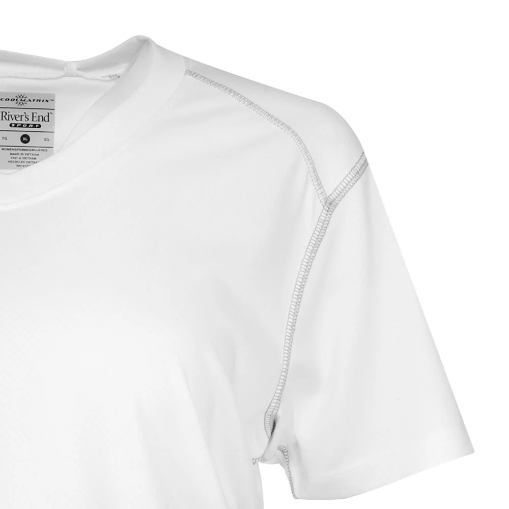 V-Neck Short Sleeve Athletic T-Shirt - Image 3