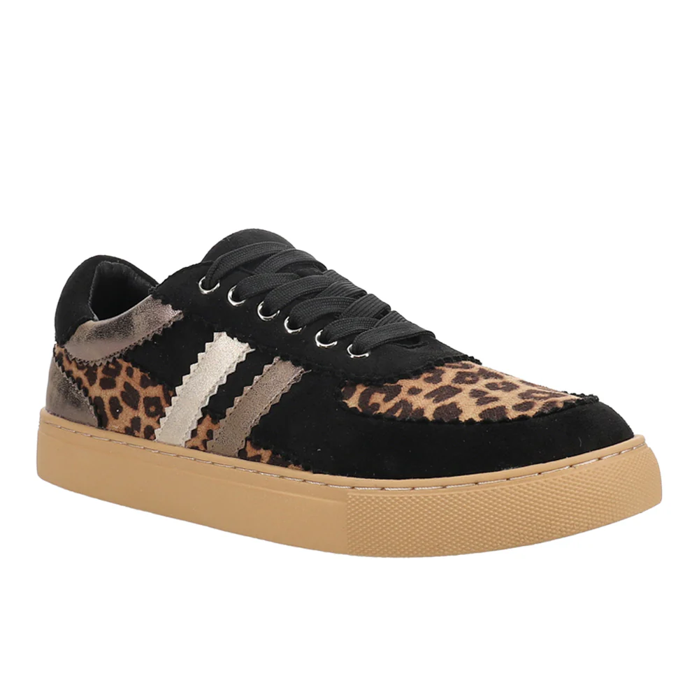 Rizz Leopard Lace Up Sneakers - Image 2