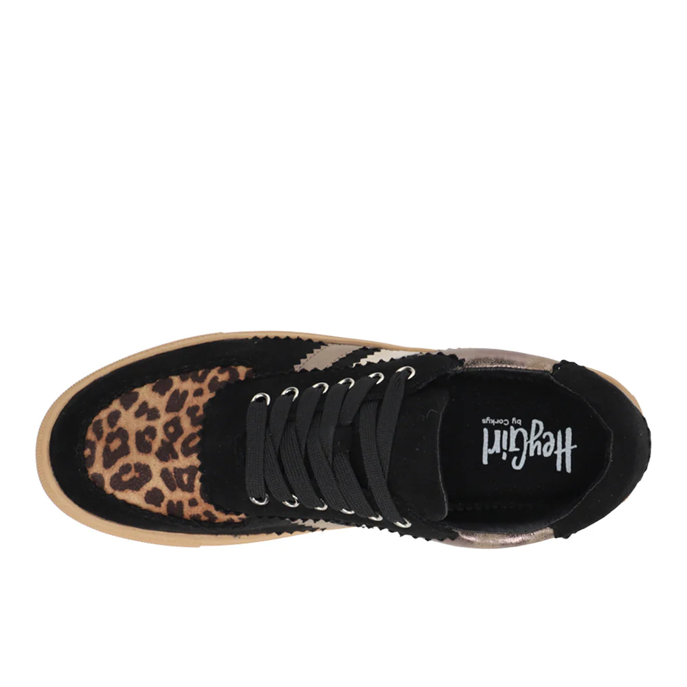 Rizz Leopard Lace Up Sneakers - Image 4