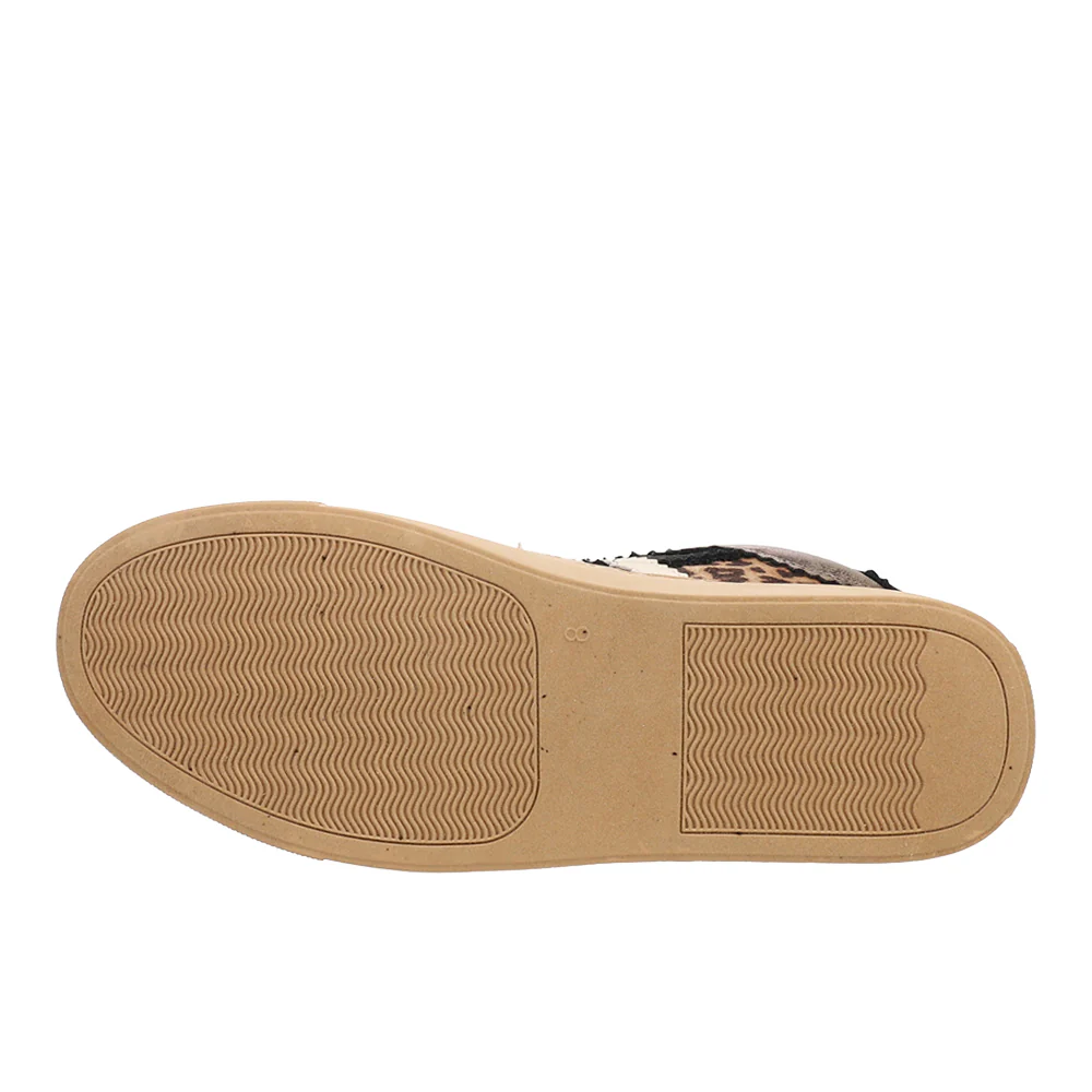Rizz Leopard Lace Up Sneakers - Image 5