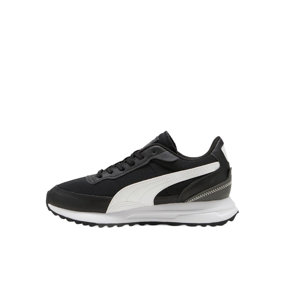 Road Rider Leather Lace Up Sneakers (Big Kid) - Image 3