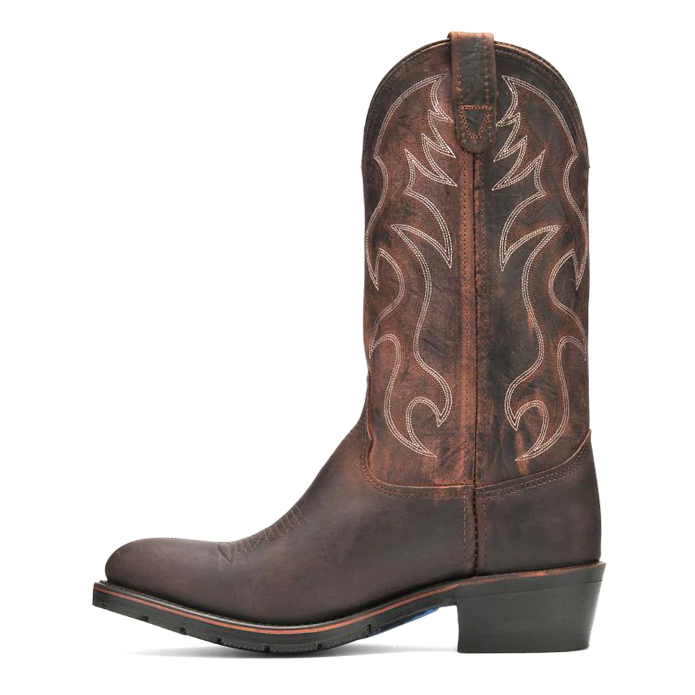 Robert Ag7 Embroidered 12 Inch Slip Resistant Soft Toe Work Boots - Image 3