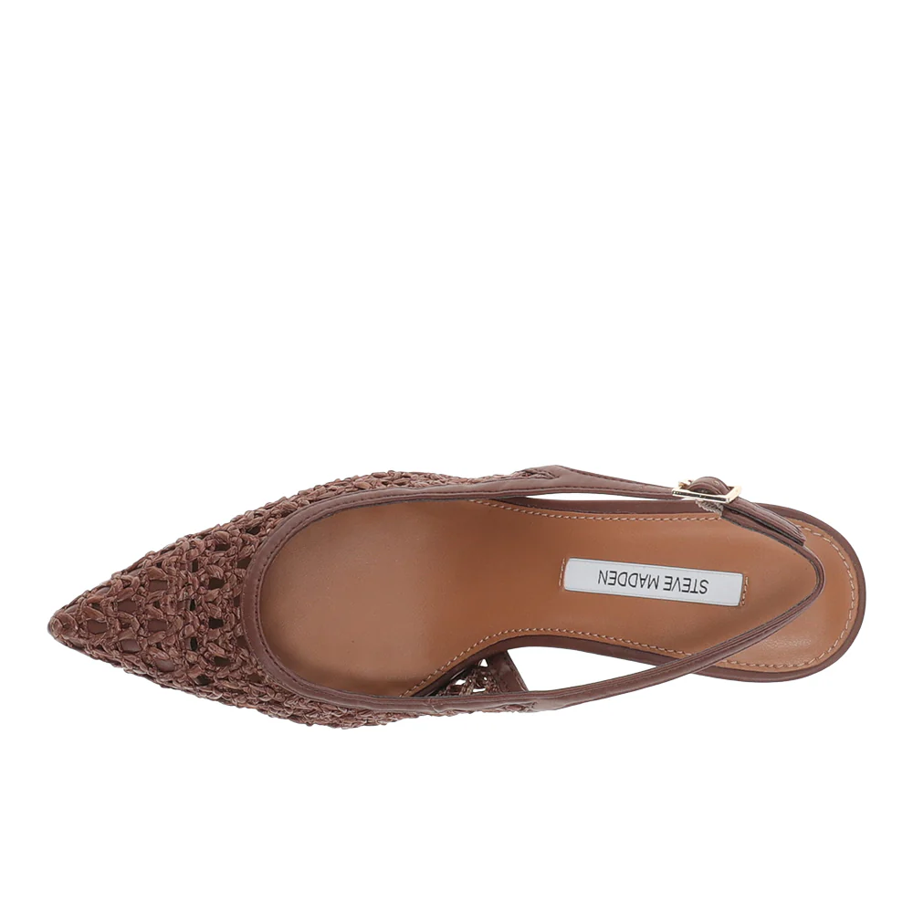 Robyn Flared Block Heel Slingback Pumps - Image 4