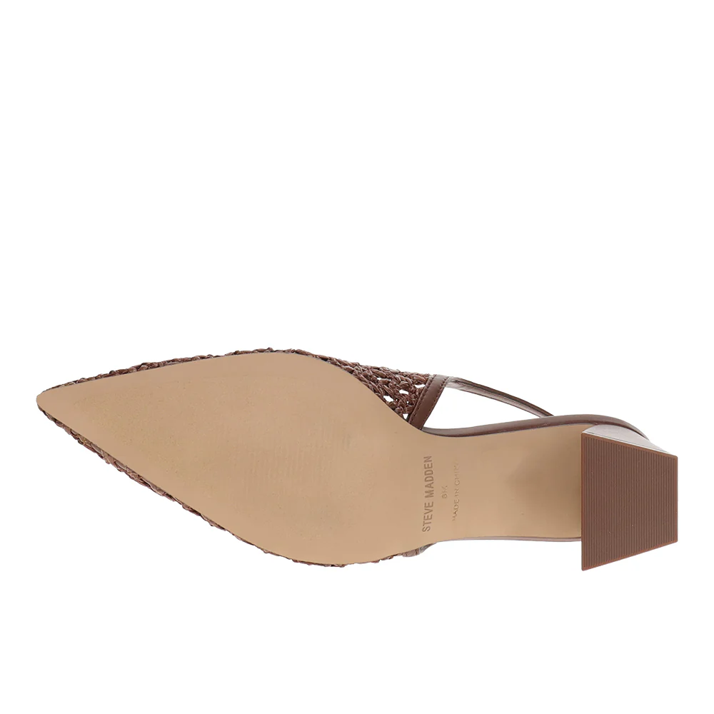 Robyn Flared Block Heel Slingback Pumps - Image 5