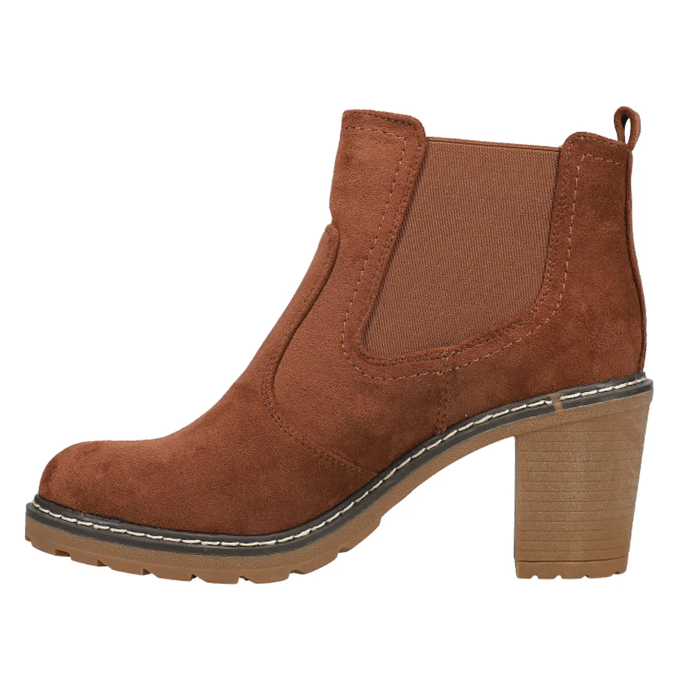 Rocky Round Toe Chelsea Booties - Image 3