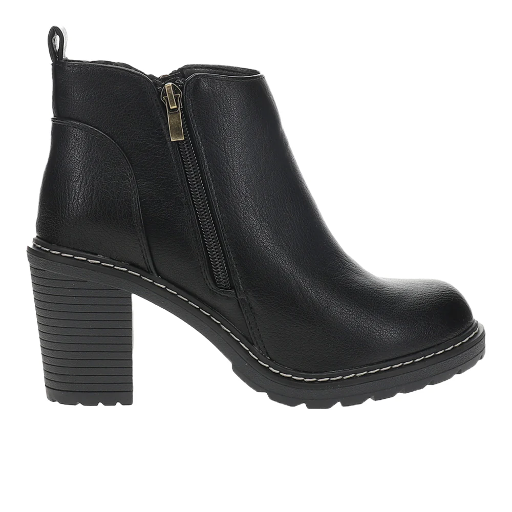 Rocky Top Round Toe Zippered Boots