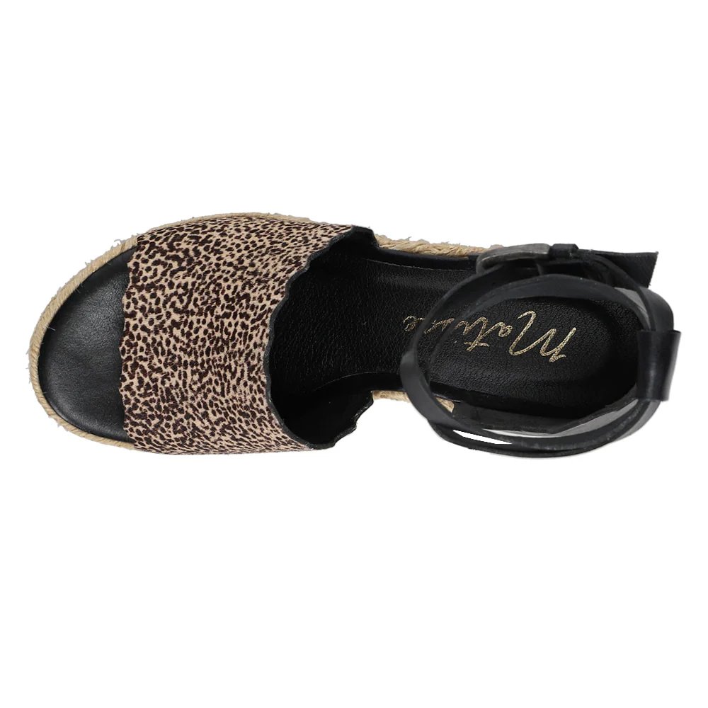 Roma Espadrille Wedge Sandals - Image 4