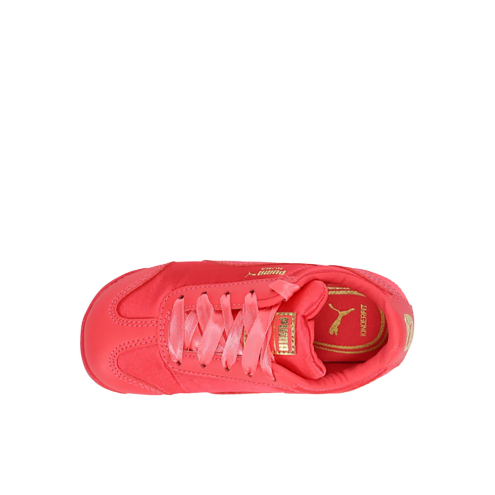 Roma Satin Lace Up Sneakers (Toddler) - Image 4