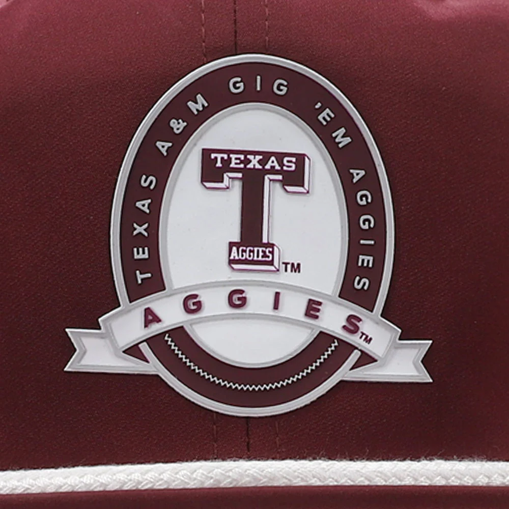 Texas A&M Aggies Rope Adjustable Flat Brim Cap - Image 4