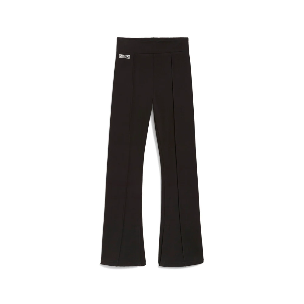 PUMA X ROSE Slim Pintuck Flared Leggings