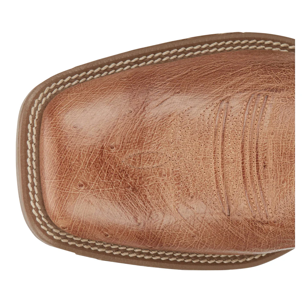 Roswell Embroidered Square Toe Pull On Cowboy Boots - Image 4