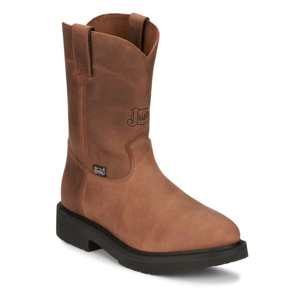 Round-Up 10 Inch Electrical Hazard Soft Toe Work Boots - Image 2