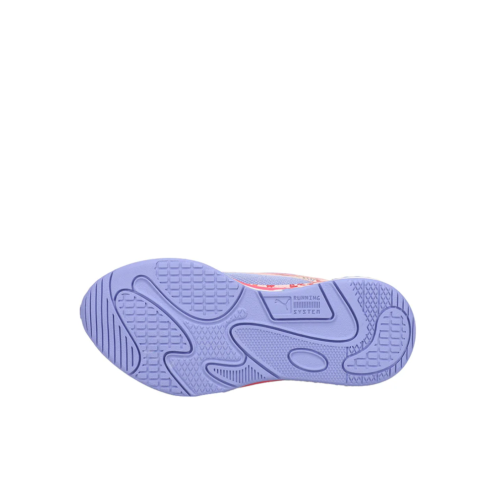 RS-Fast Rainbow Sunset Graphic Lace Up Sneakers (Little Kid) - Image 5