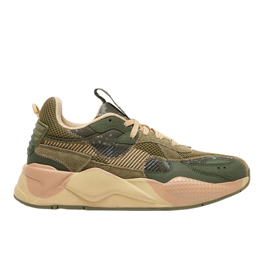 RS X Rain Map Lace Up Sneakers