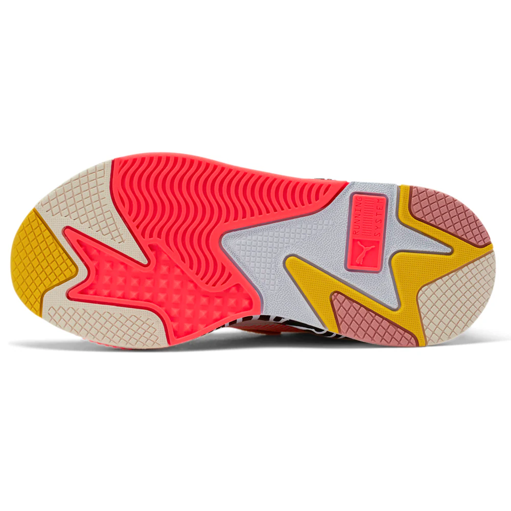 RS-X Unexpected Mixes Striped Zebra Lace Up Sneakers - Image 5