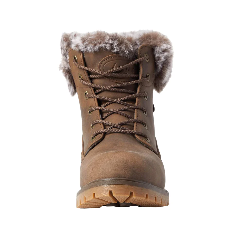 Rucker Hi Faux Fur Round Toe Lace Up Boots - Image 4