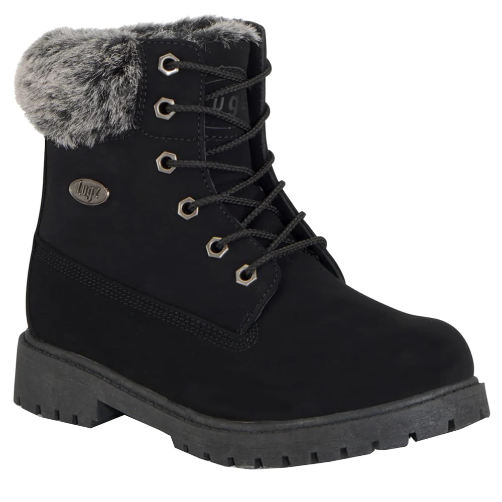 Rucker Hi Faux Fur Round Toe Lace Up Boots - Image 2