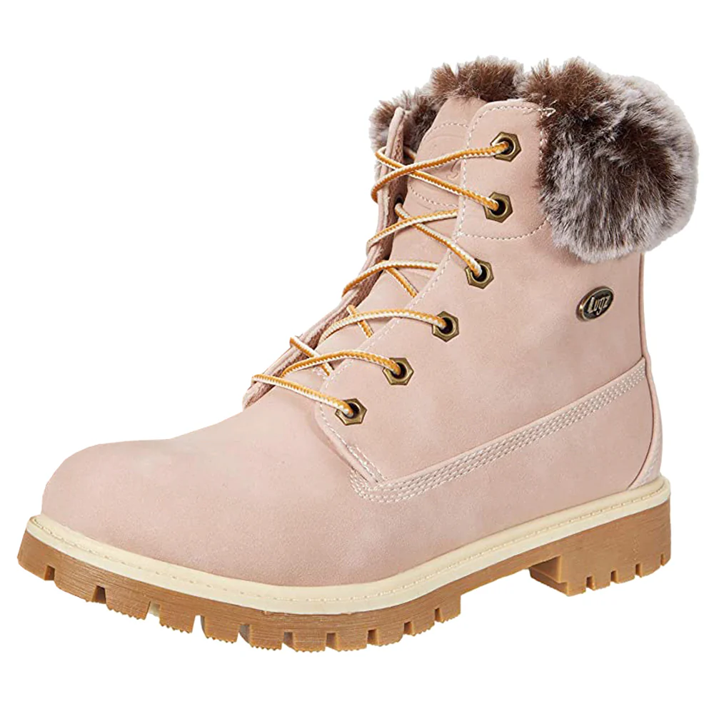 Rucker Hi Faux Fur Round Toe Lace Up Boots - Image 2
