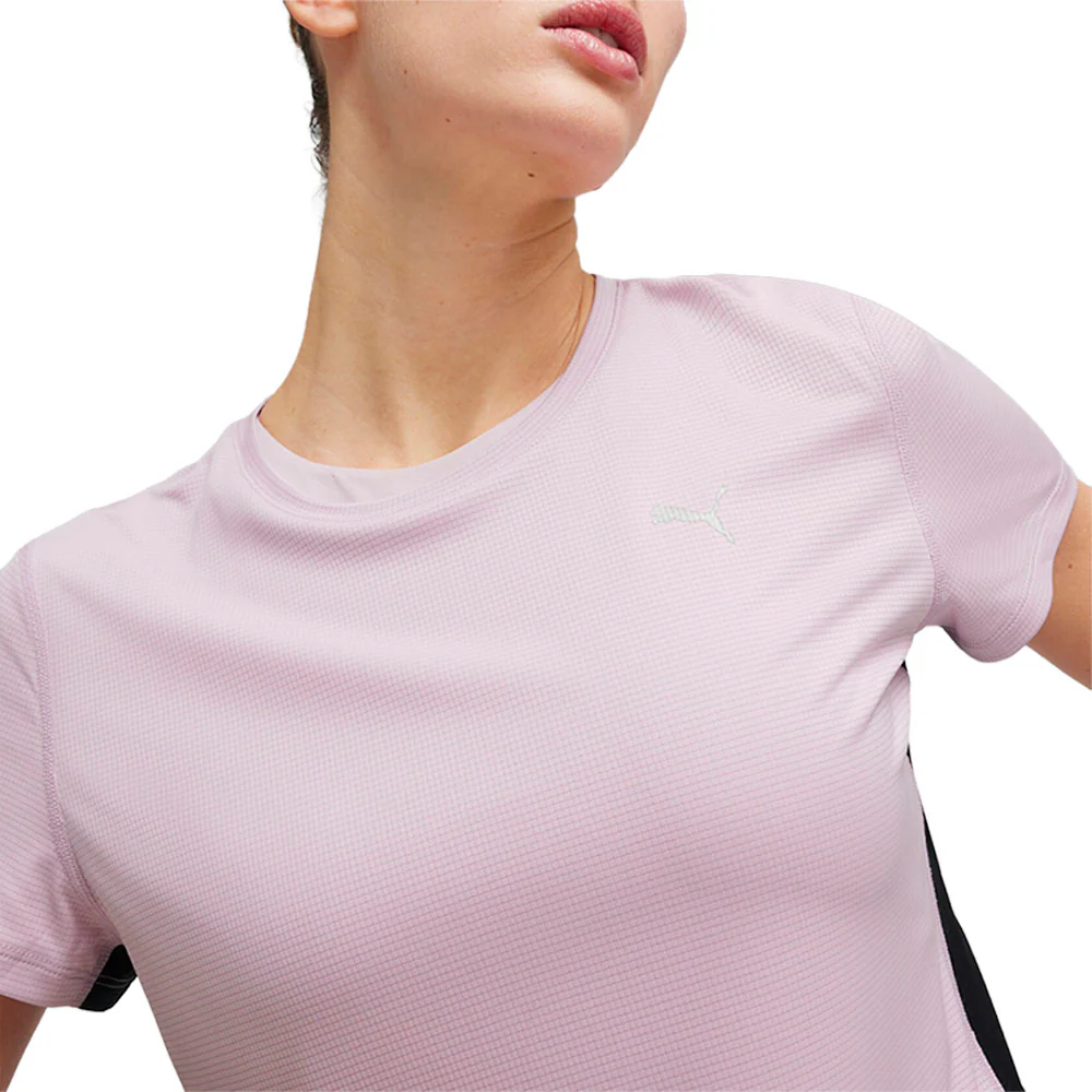 Run Favorites Velocity Crew Neck Short Sleeve Athletic T-Shirt - Image 5