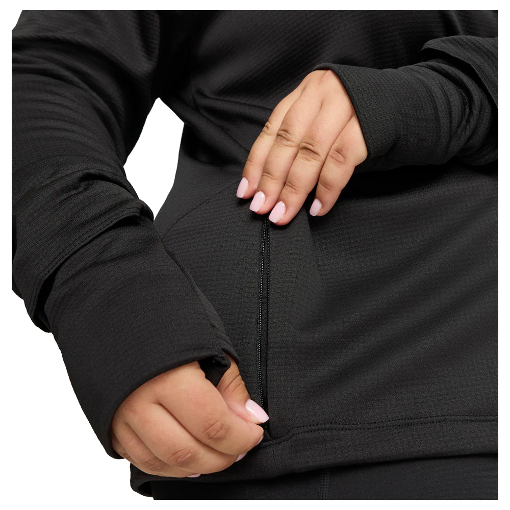 Run Grid Fleece Half Zip Jacket - Image 5