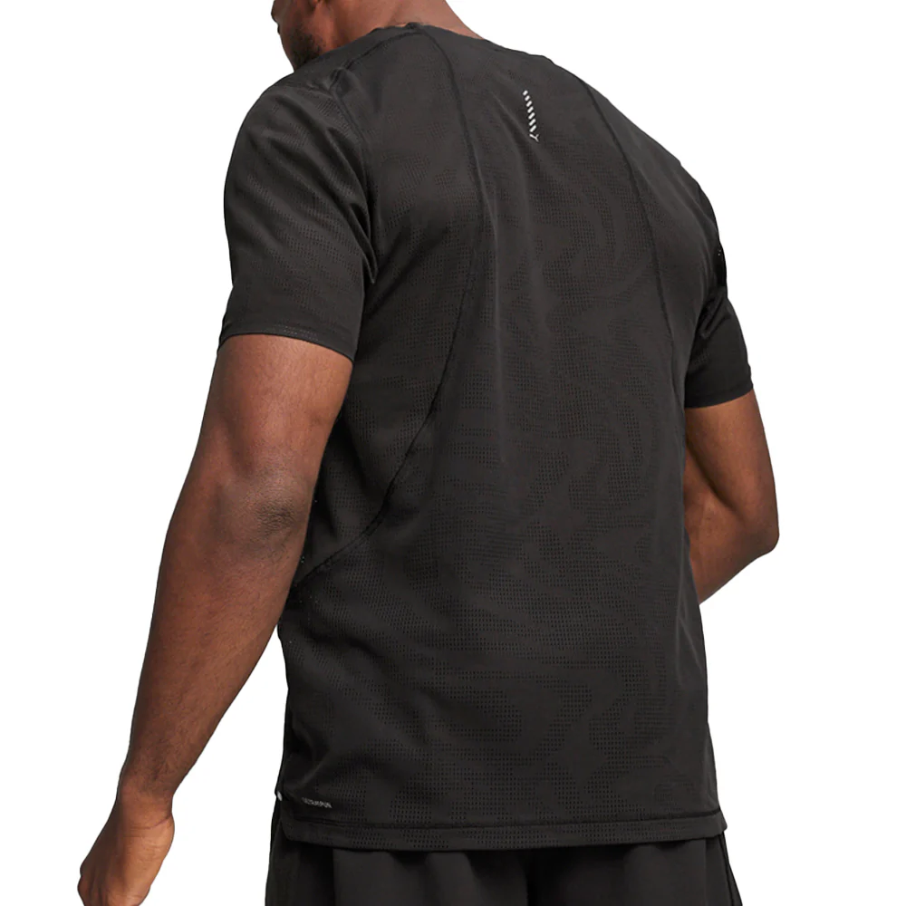 Run Ultraspun Crew Neck Short Sleeve Athletic T-Shirt - Image 2