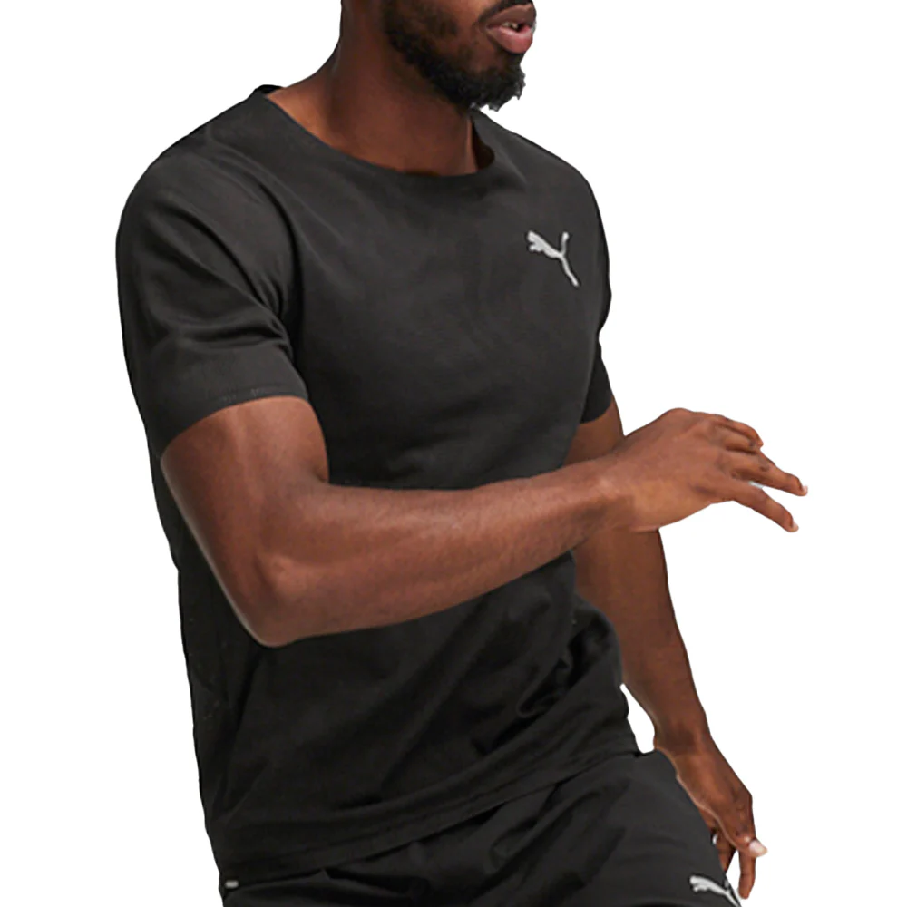 Run Ultraspun Crew Neck Short Sleeve Athletic T-Shirt - Image 5